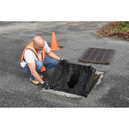 Ultratech Ultra-Drain Guard, Economy Frame Model, 16'' x 20'' to 28'' x 36'' 8935